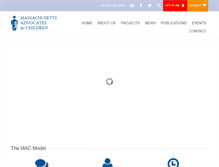 Tablet Screenshot of massadvocates.org